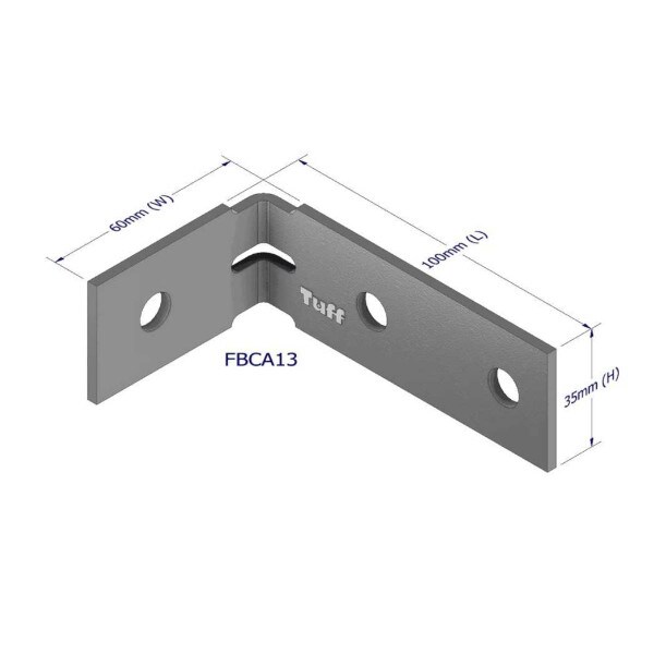 Bracket 60x100x35x3mm